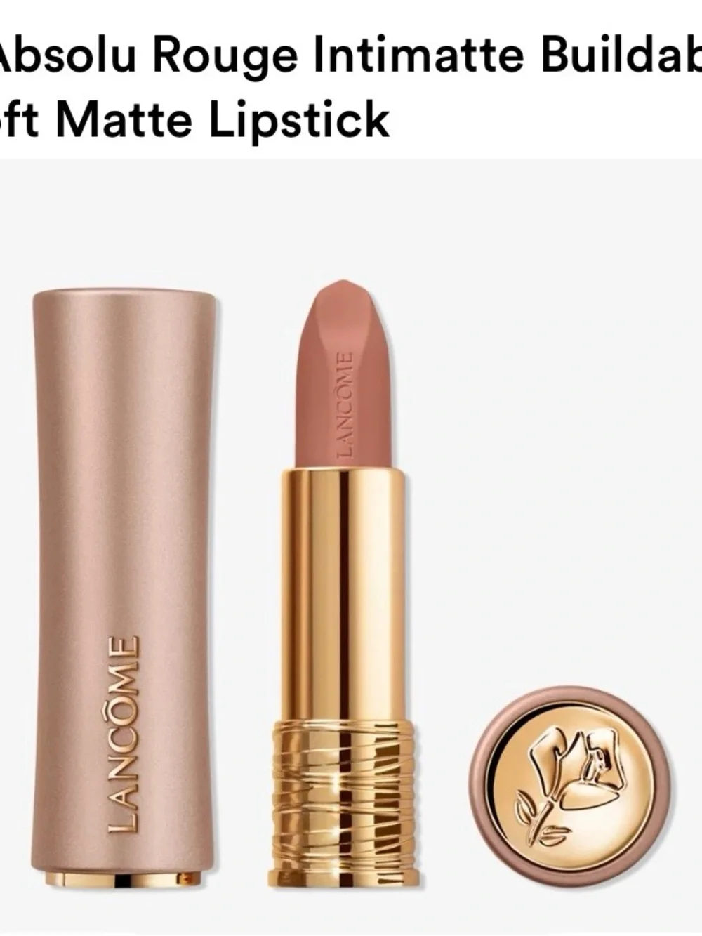 Lancôme Rose Taupe Cream Lipstick